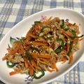 みかん141's cooksnap of when they made ピーマンキャロットツナ炒め.