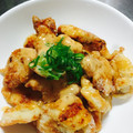 ｸｯﾋﾟｰﾗﾑﾈ's cooksnap of when they made 本格海老マヨ風☆鶏肉のマヨソース和え.