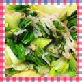 Emiii28's cooksnap of when they made 簡単中華風！青梗菜ともやしのナムル.