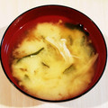 Richland☆Y's cooksnap of when they made ☆えのきとわかめのみそ汁☆.