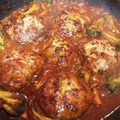 えみっぽんた's cooksnap of when they made 超簡単！煮込みハンバーグ.