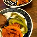 ダーリンはドイツ人's cooksnap of when they made かぼちゃとピーマンのオーブン焼き.