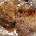 meise17's cooksnap of when they made m鶏のガーリックマヨパン粉焼き.