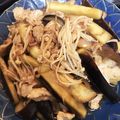 クックSHCHTZ☆'s cooksnap of when they made 10分かからず！豚肉とナスのポン酢炒め.