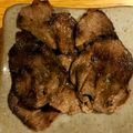 ボブナナ's cooksnap of when they made 魚焼きグリルde　さっぱり★牛タン塩焼き.