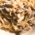 クック4Y96ZI☆'s cooksnap of when they made きのこクリームパスタ.