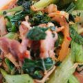 とらママりん's cooksnap of when they made 5分でできるヘルシー豚小松菜キムチ.