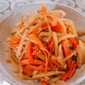 ちゃっきぃさん's cooksnap of when they made 大根と人参の皮だけキンピラ.