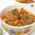 しじみごはん's cooksnap of when they made 和風根菜ハンバーグ~筑前煮リメイクにも~.