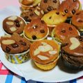 ココニイルコト♪。's cooksnap of when they made HMで簡単♪チョコチップマフィン♪.
