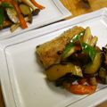 しのばぁたん's cooksnap of when they made 塩さばのしょうが焼き☆野菜添え.