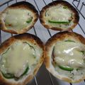 こくぼっち's cooksnap of when they made ♥春巻きの皮で小さなタルタルピザ♥.