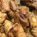 あまこまち's cooksnap of when they made 豚ホルモンの土手煮.