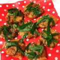Yuipote's cooksnap of when they made レンコンの豚バラ巻き.