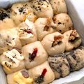 mame_chi's cooksnap of when they made HBで作る＊粉豆腐のちぎりパン.