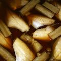 あーちゃんarhk's cooksnap of when they made *ごぼうは絶対入れて！＊カワハギの煮付け.