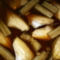 あーちゃんarhk's cooksnap of when they made *ごぼうは絶対入れて！＊カワハギの煮付け.