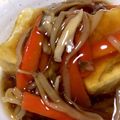いと's cooksnap of when they made ヘルシー♪焼き豆腐のきのこもやしあんかけ.