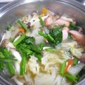 たくやときみこ's cooksnap of when they made からだぽかぽか☆白菜ときのこの味噌鍋.