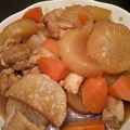 sue＊'s cooksnap of when they made 圧力鍋でeco料理★鶏肉と大根の煮物.