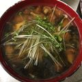 ＊なみへい＊'s cooksnap of when they made 湿気た海苔救済❤海苔のお味噌汁❤.