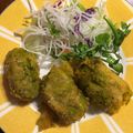 koma_no5's cooksnap of when they made まんまる◎南瓜と薩摩芋のコロッケ♡.