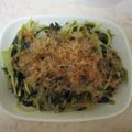 じゅんさる's cooksnap of when they made ベーコンと高菜の和風パスタ.