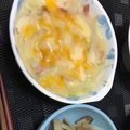 Chiru♥'s cooksnap of when they made 誰でも簡単に出来ちゃう☆かぼちゃグラタン.