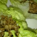 ごんべい君's cooksnap of when they made 簡単♪✿ひき肉とエリンギの❀レタス包み✿.