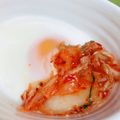 みっくママ's cooksnap of when they made 温玉キムチ.
