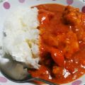 黎明華's cooksnap of when they made 圧力鍋、ルーで簡単☆チキンバターカレー.