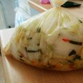 MizuBerlin's cooksnap of when they made 簡単！お弁当や副菜！塩昆布で白菜の浅漬け.