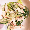 yyyty's cooksnap of when they made 箸が止まらない！キャベツとササミの梅マヨ.