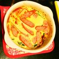 ひな222's cooksnap of when they made パイ生地なしのほうれん草キッシュ.