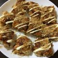 ポメちょん's cooksnap of when they made ◆◆フライパンで・・丸くないたこ焼き◆◆.
