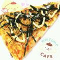 RIKOTORA's cooksnap of when they made 冷凍ピザで湘南気分♪しらすPIZZA.