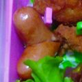 ゆうあやまま☆'s cooksnap of when they made 超簡単☆お弁当に♪ハートウインナー♡.
