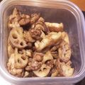 ゆちょぴん's cooksnap of when they made 蓮根、しいたけ、鶏肉の甘酢炒め.