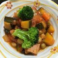 ナンシー1983's cooksnap of when they made めちゃウマ♡給食風チキンポークビーンズ.