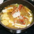 cookまゆまゆ's cooksnap of when they made 手軽に深いコクッ！即興の味噌ちゃんこ鍋.