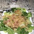 クックIIY24K☆'s cooksnap of when they made まかない★ベーコンと玉葱のおかずサラダ.