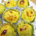 petit双葉's cooksnap of when they made ミニコロサイズの簡単スイートポテト♪.