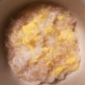 ☆うさきちさん☆'s cooksnap of when they made 朝ごはん、風邪の日にも！玉子粥。.