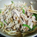 のらのらのらのらのら's cooksnap of when they made 超簡単！豚肉とピーマン玉ねぎてりやき炒め.
