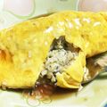 クックO8EPX0☆'s cooksnap of when they made じゃこ炒飯のあんかけ和風オムライス.