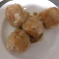 ma___111's cooksnap of when they made ✿もちもち海老団子の甘酢あん✿.