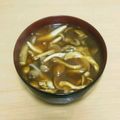 ピーナッツ子♪'s cooksnap of when they made 生姜のきのこ汁.