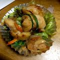 Achu0531♡'s cooksnap of when they made 絶品！鶏むね肉のオイスターニラ玉野菜炒め.