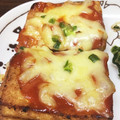 卵せんべい's cooksnap of when they made ピザ風厚揚げのチーズ焼き.
