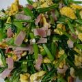 やまのっぽ's cooksnap of when they made 彩り良いかぶの葉の炒め物.